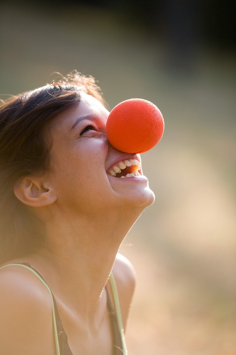 žena klaun