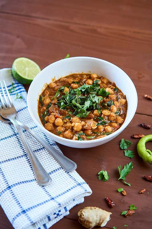 Curry s mrkvom i slanutkom