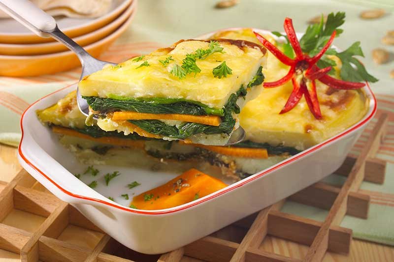 Povrtne lazanje od krumpirova tijesta