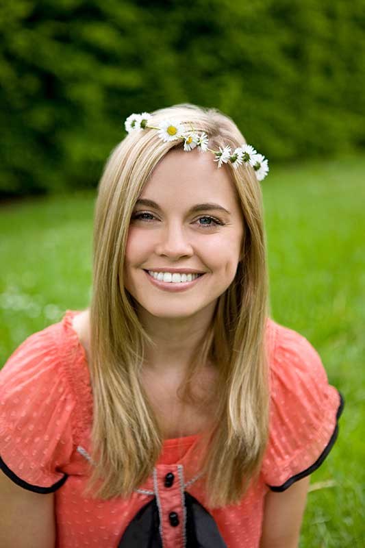 žena sreća priroda