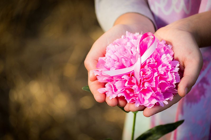 ružičasta vrpca cvijet