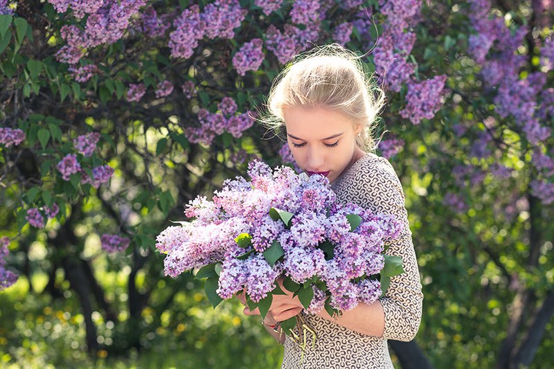 žena zahvalnost cvijeće