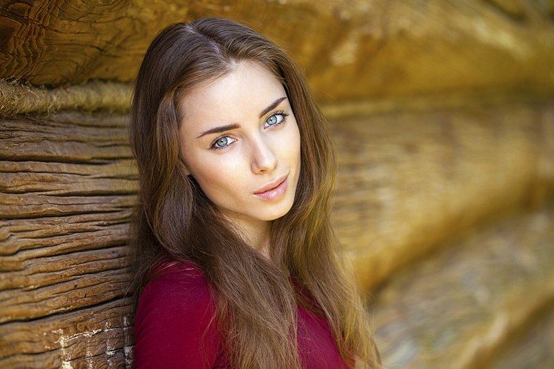 žena sreća priroda