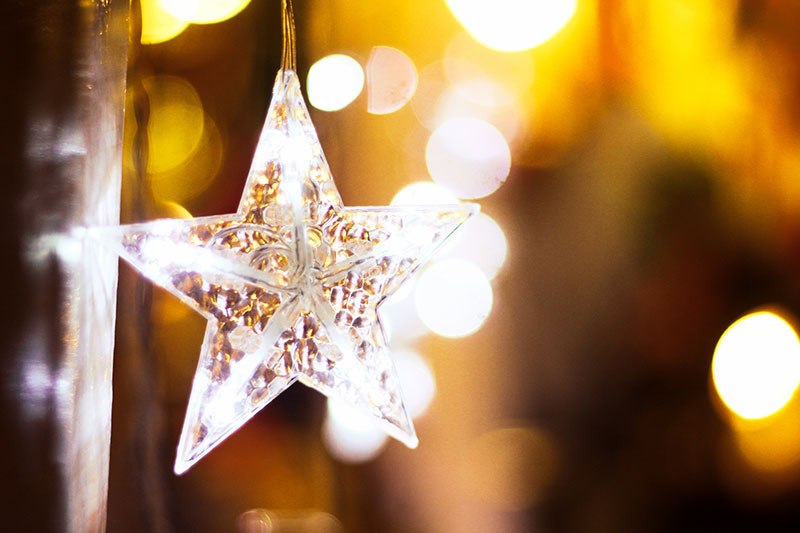 božić zvijezda ukrasi
