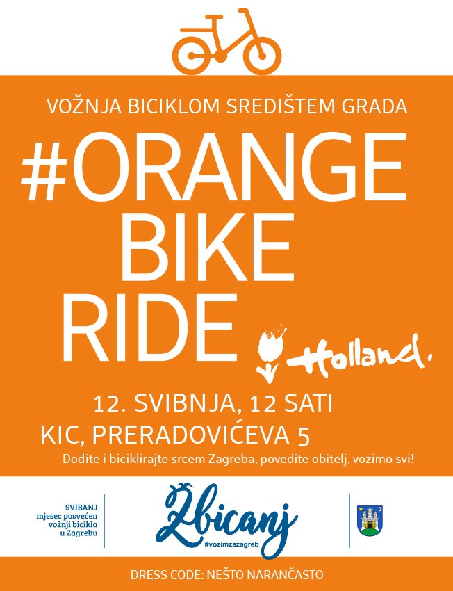 orange bike