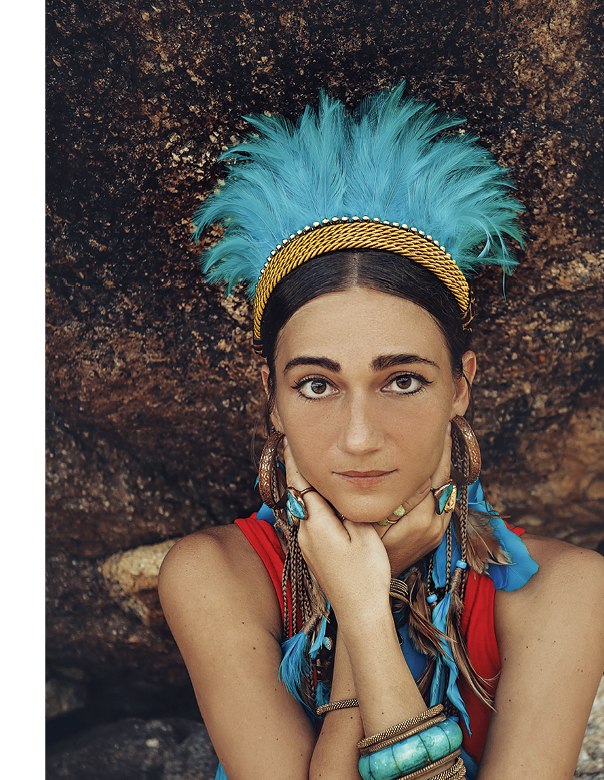 žena indijanka, planeti i čakre