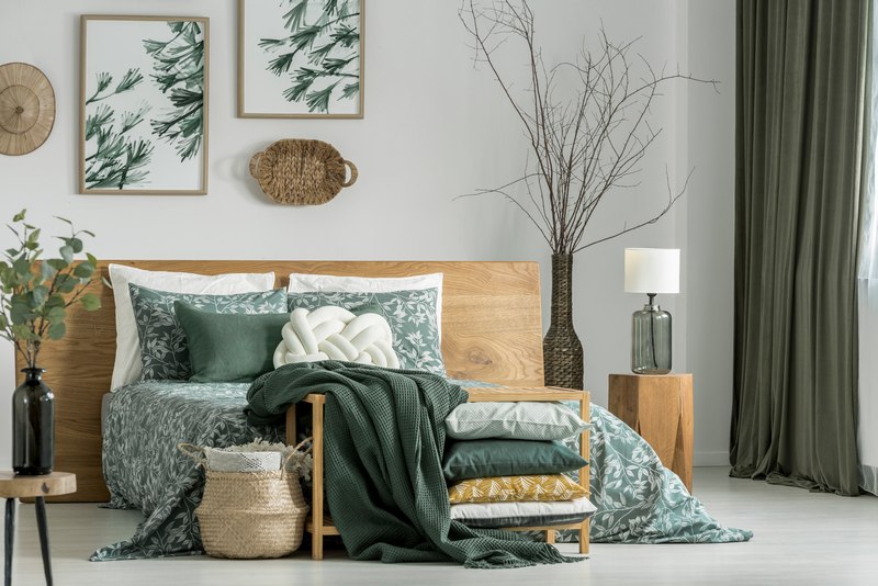 spavaća soba, krevet