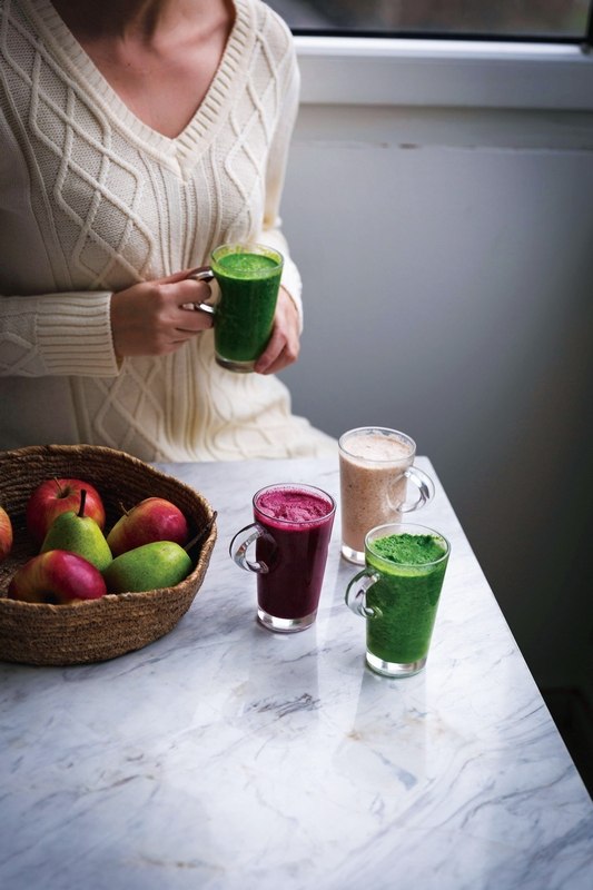 Smoothie od borovnica i špinata