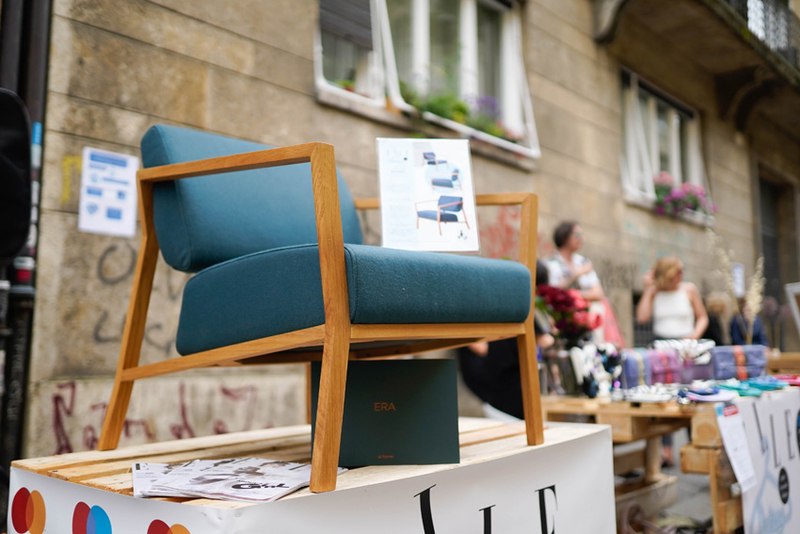 elle boutique bevel naslonjač