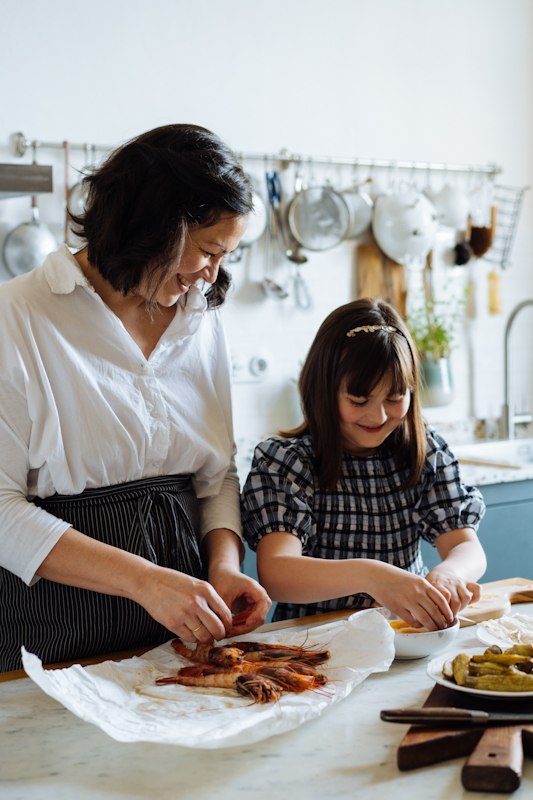 Emiko Davies i kćer