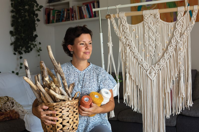Makrame tehnika zagrebčanke Mateje Fanuko
