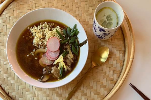 Recept za miso juhu s tjesteninom i gljivama