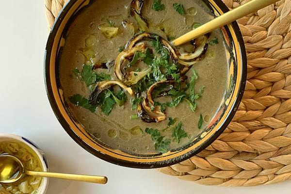 Recept za vegansku krem juhu od gljiva s koromačem