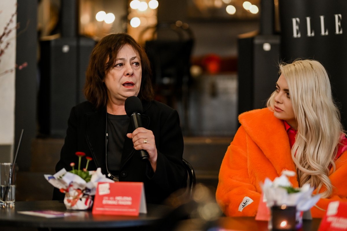 mr. sc. Helena Štimac Radin, ravnateljica Ureda za ravnopravnost spolova Vlade Republike Hrvatske i Ella Dvornik-Pearce