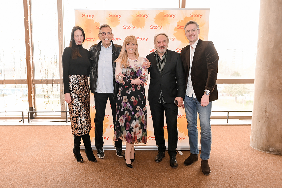 Ena Domić Čaldarević, glavna urednica portala story.hr, Marinko Colnago, Sanja Doležal, Vladimir Kočiš Zec i Marko Banjavčić, izvršni urednik časopisa Story