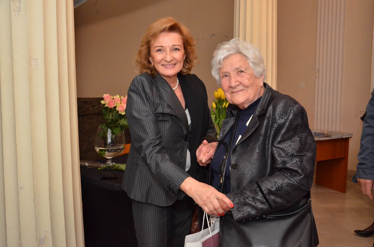 Glavna urednica Biba Salata i legendarna fotografkinja Slavka Pavić