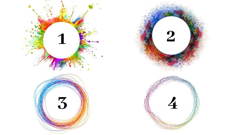 Test intuicije s krugovima