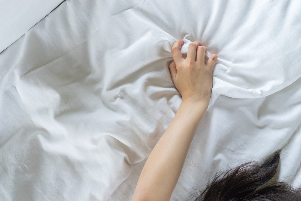 žena u krevetu