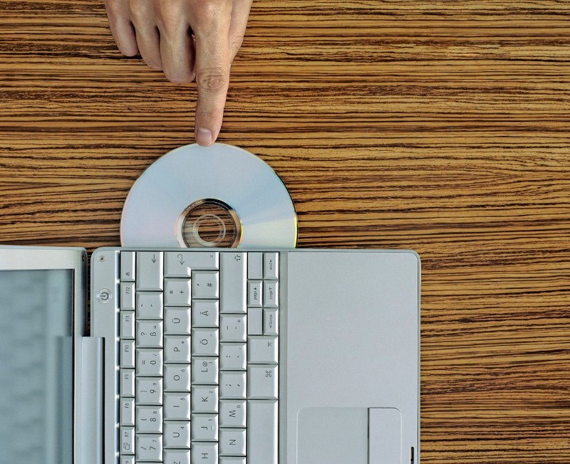 cd i laptop
