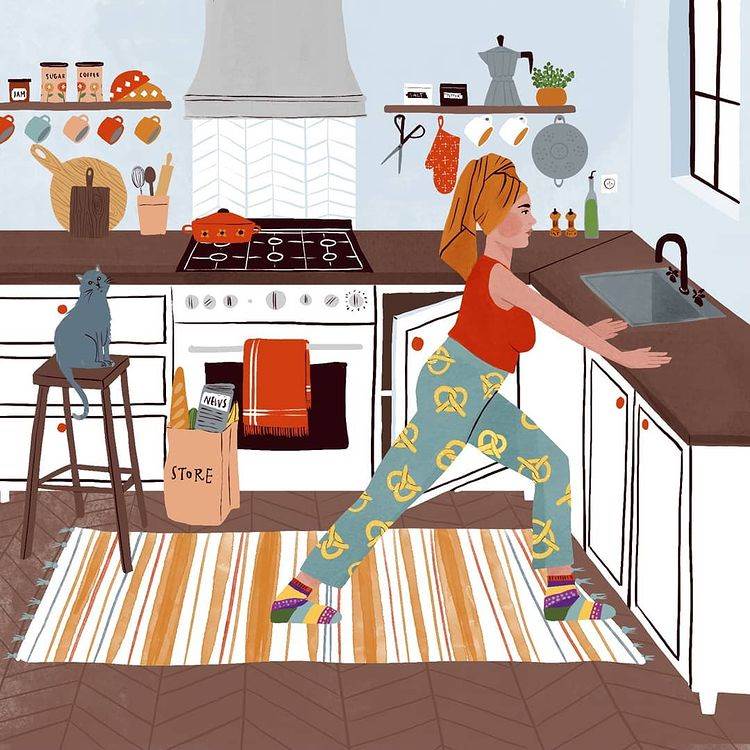 Maja Tomljanović, ilustracija žene