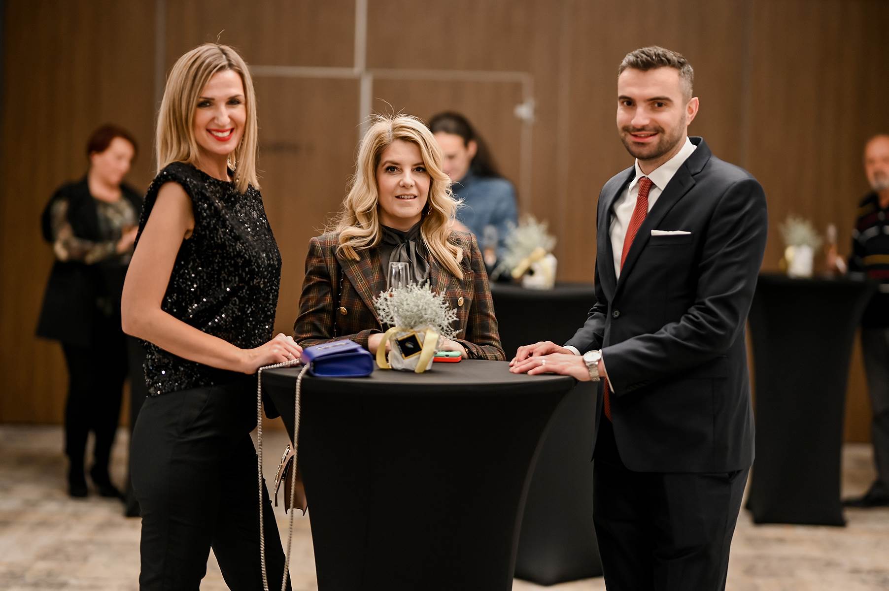 Jelena Damjanović, HEP d.d., mr.sc. Vanja Varda, HEP d.d. i Matija Vučković iz Adria Medie Zagreb