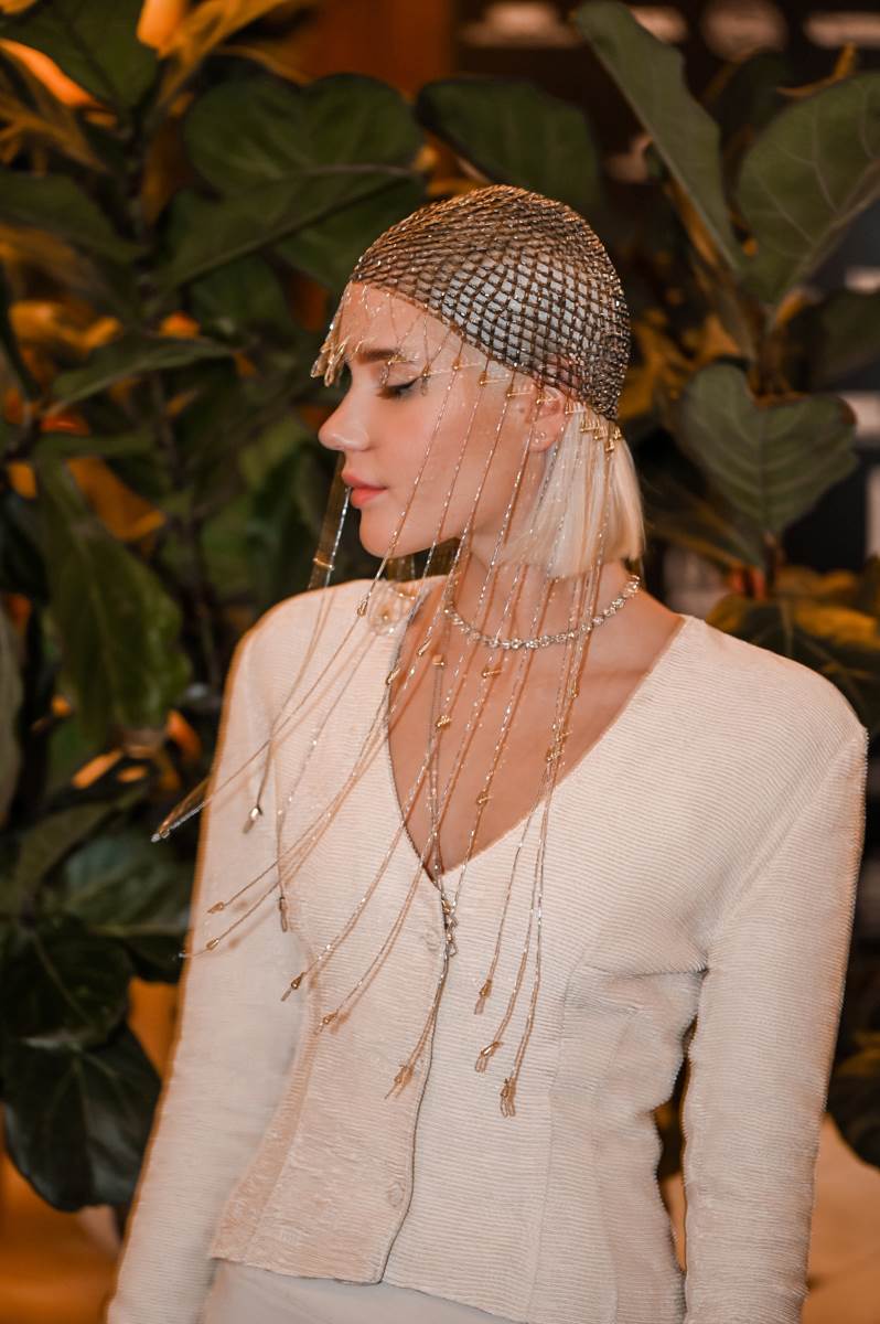 Najbolja mlada dizajnerica Jelena Geštakovski nosila je prekrojenu maminu vjenčanicu i vintage modni dodatak