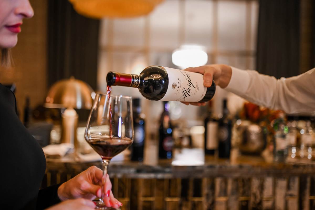Za savršeno sljubljivanje s hranom - vino Barun Pinot noir Marquis