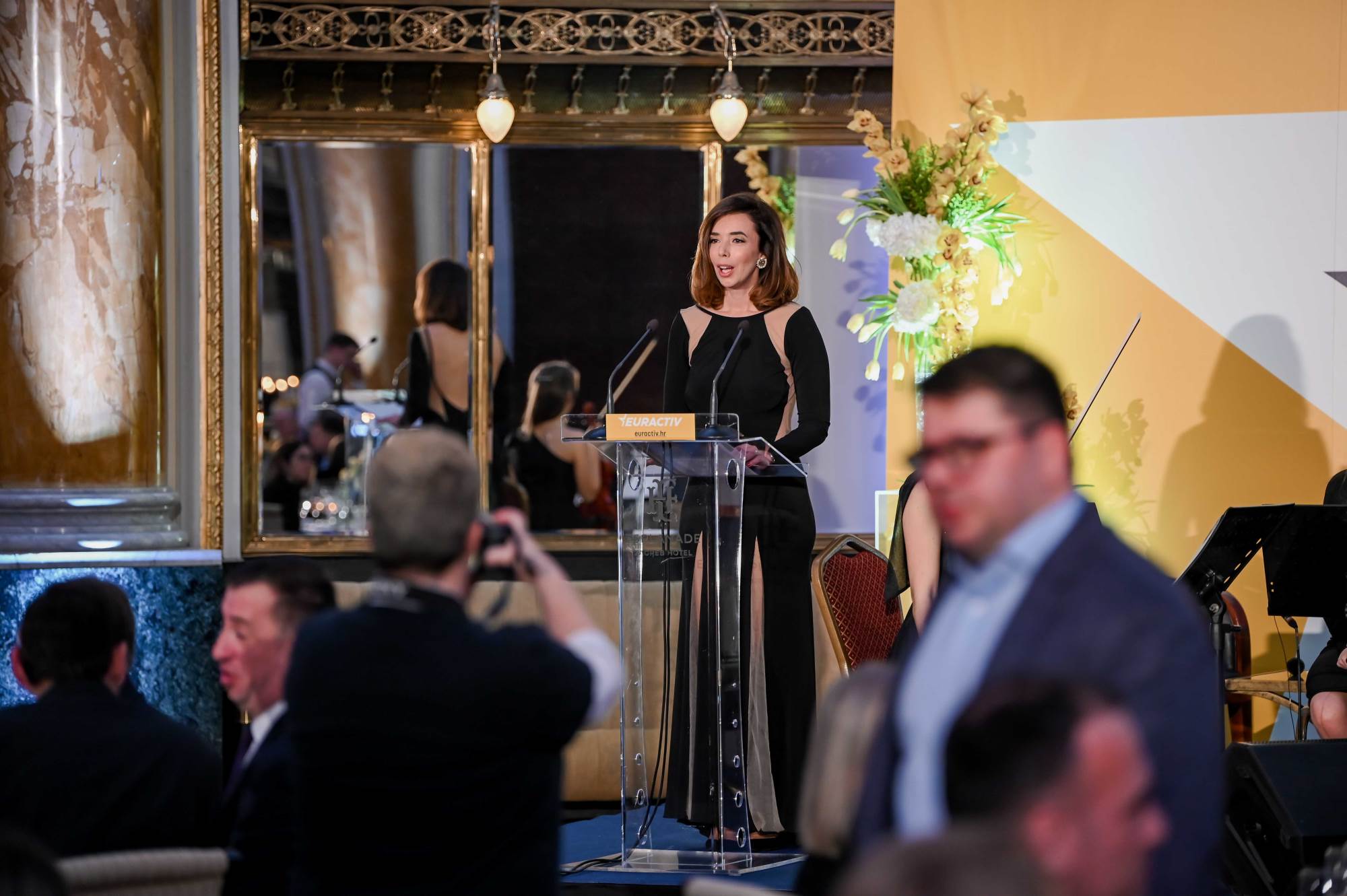Gala večeru vodila je Izabela Vrtar