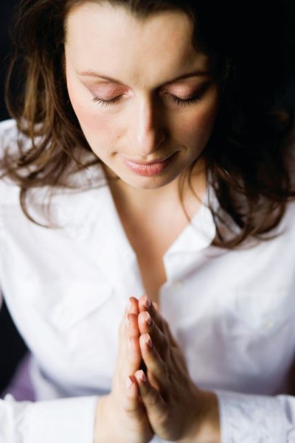 žena molitva