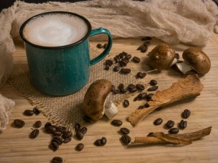mushroom latte