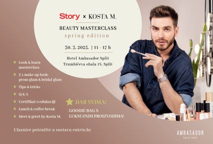 Story x Kosta M. predstavljaju Beauty Masterclass – Spring Edition 2025.