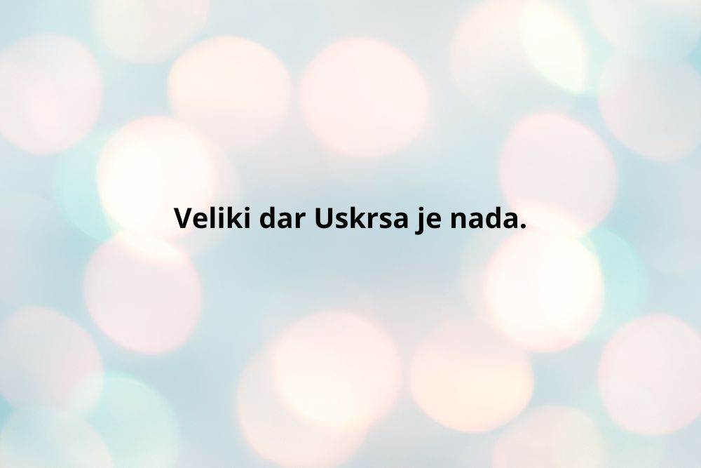 uskrsne poruke