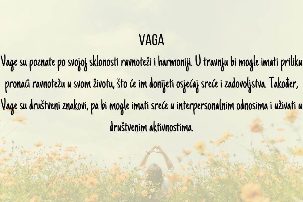 3 znaka kojima će travanj biti najbolji mjesec