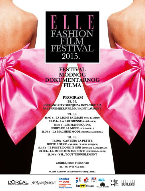Elle Fashion Film Festival program