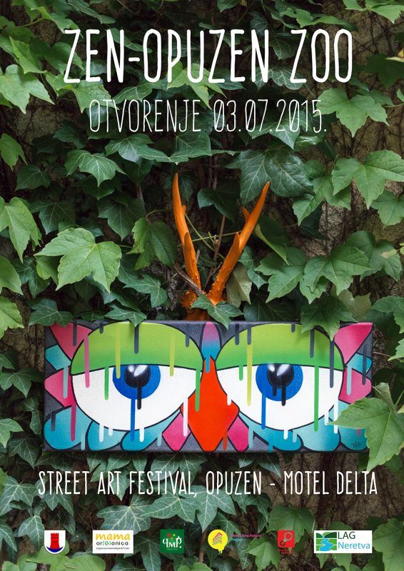 Street art festival 'Zen-Opuzen Zoo'