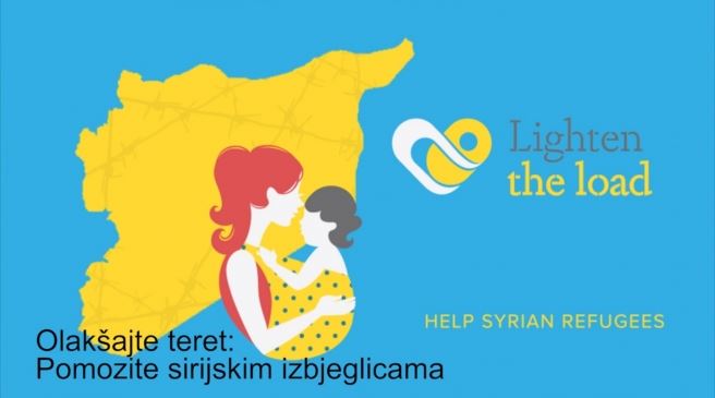 Kampanja 'Lighten the Load': dječje nosiljke za izbjeglice