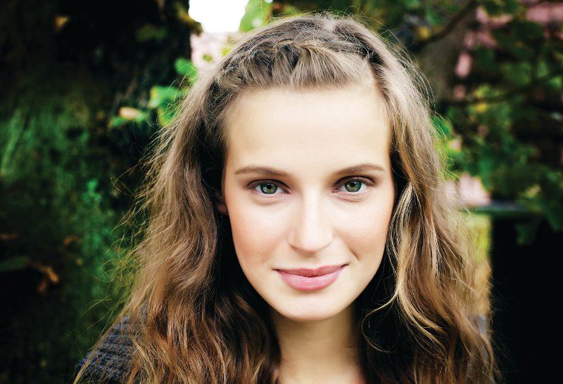 žena jesen