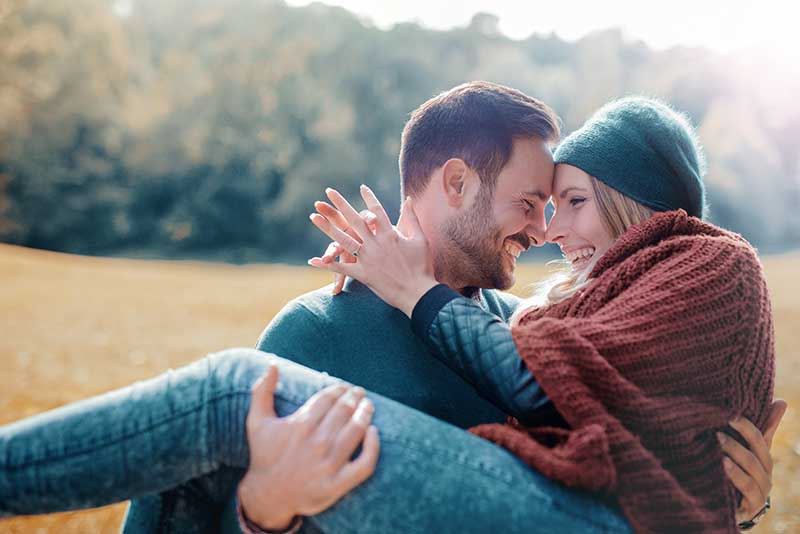 sreća ljubav par