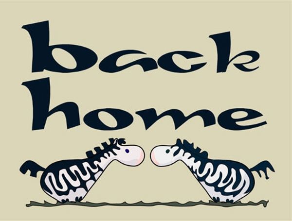 back home