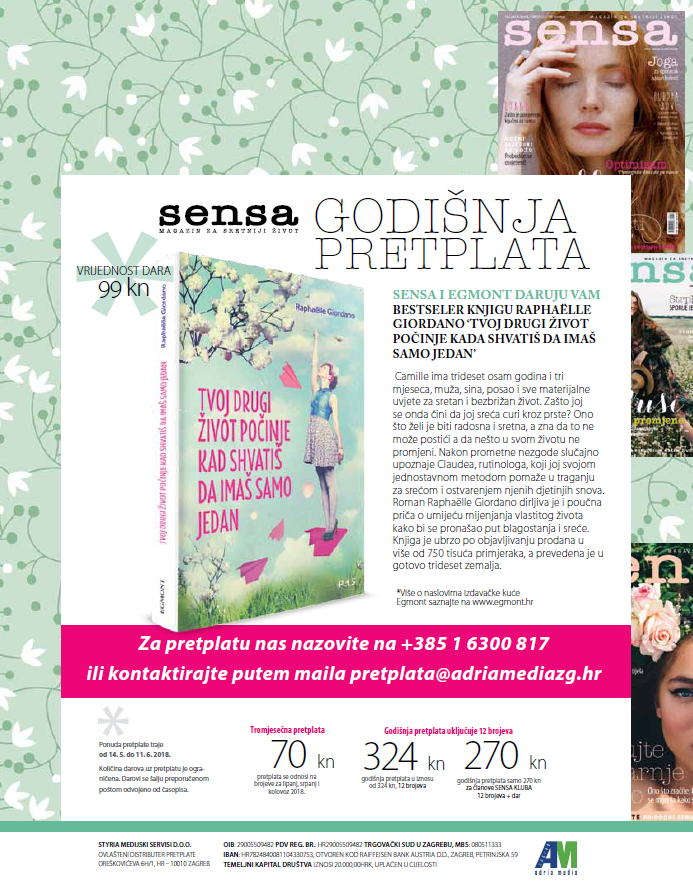 sensa pretplata