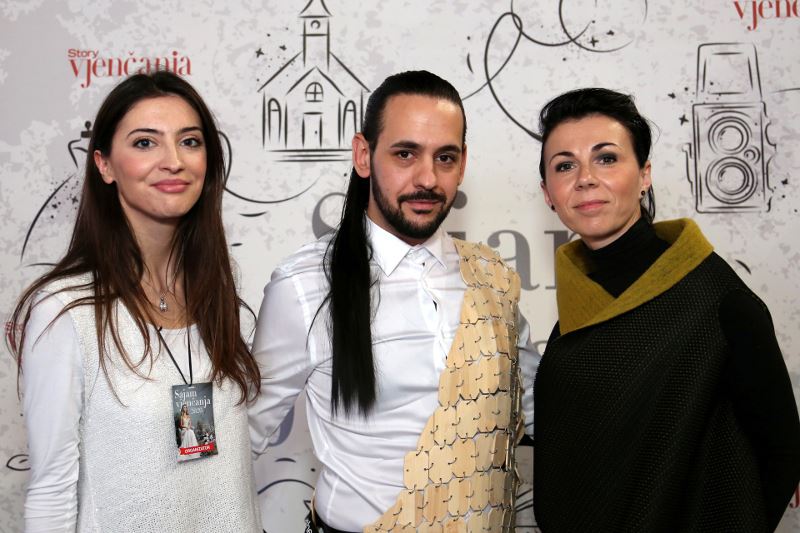 Claudia Poletto iz AMZ-a Hrvoje Vukov modni bloger i članica Uprave AMZ-a Ivana Krajinović
