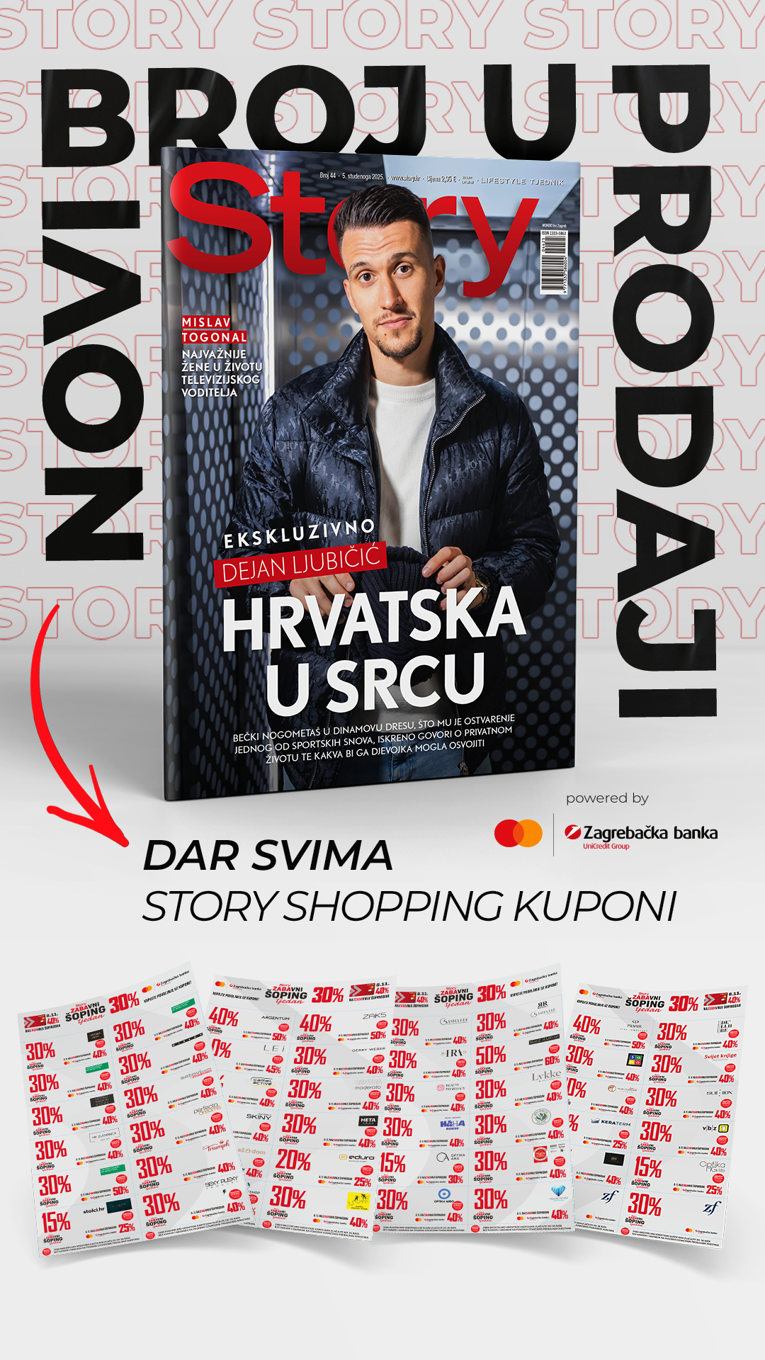 Story shopping kuponi