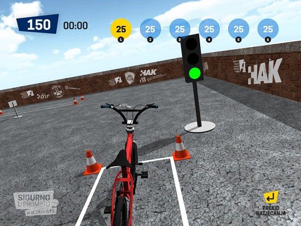 Virtualni biciklistički poligon